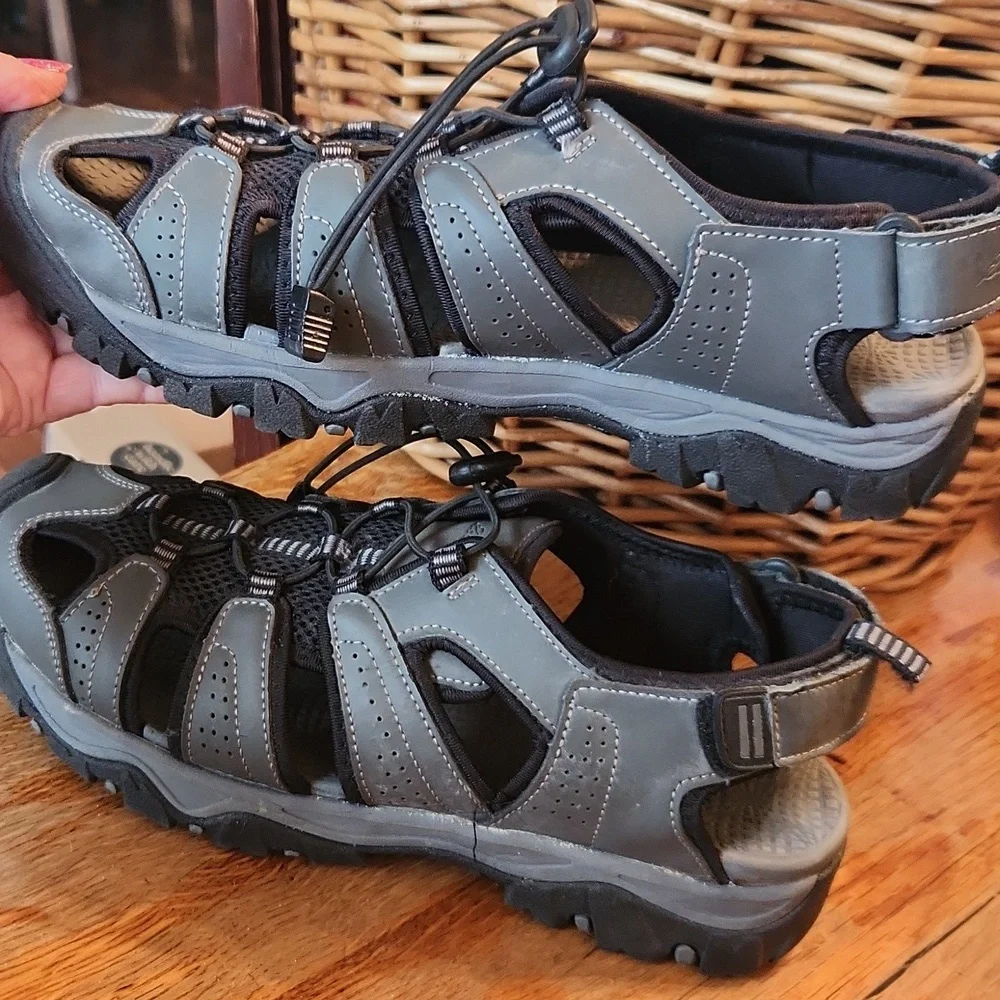 Eddie Bauer Men’s Bump Toe‎ Sandal Color Gray sz 11